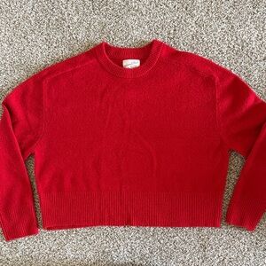 Universal Thread Vibrant Red Crew Neck Sweater